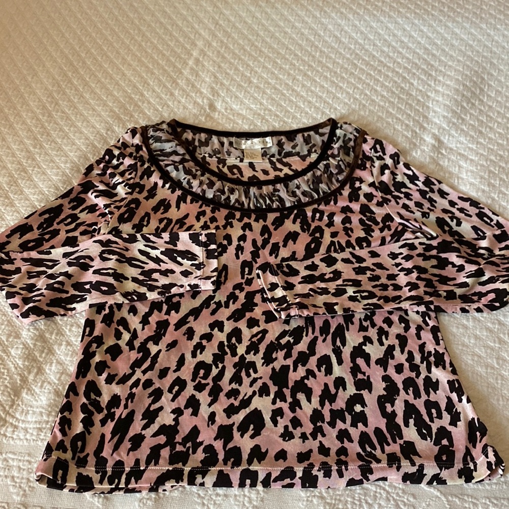 Blouse animal print